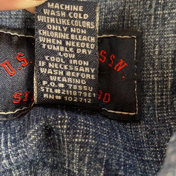 US Polo Assn. Vintage Jumpsuit Women's 11/12 - Picture 13 of 13